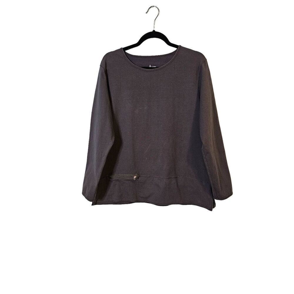 Neon Buddha grey top. Size M.